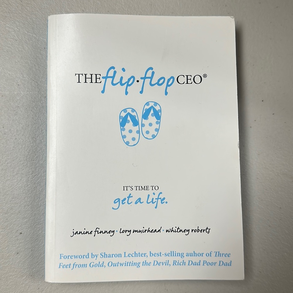 5/$20 New book The Flip Flop CEO